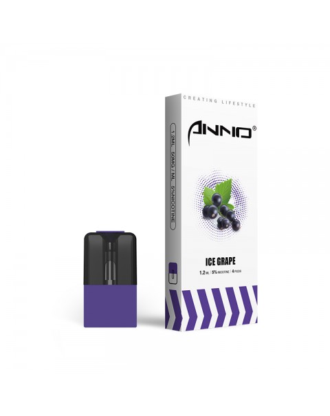 Anno Basic Replacement Pre-filled Pod Cartridge 1.2ml (4pcs/pack)