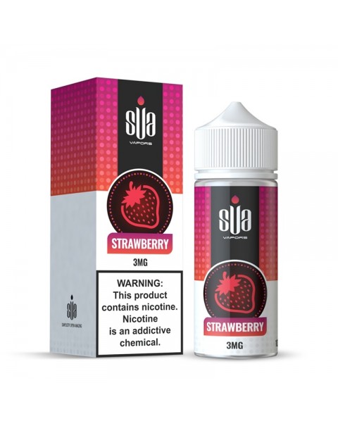 SUA Vapors Strawberry E-juice 100ML