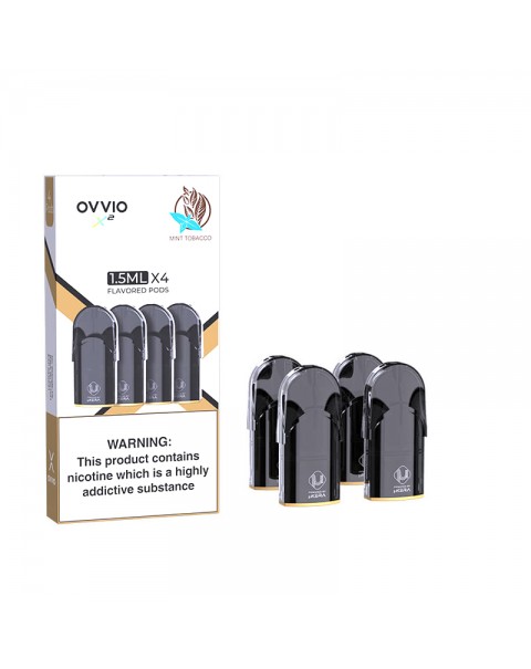 OVVIO X2 Replacement Pre-filled Pods 1.5ml (4pcs/pack)