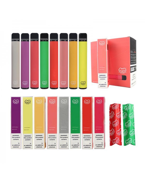 Puff Bar Plus Disposable Pod Kit 800 Puffs 550mAh ...