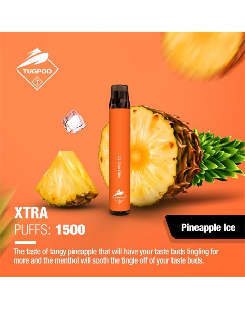 Tugpod XTRA Disposable Pod Device 1500 Puffs 800mAh (1pc/pack)