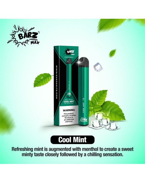 Barz Max Disposable Pod Device 600 Puffs 420mAh (1pc/pack)