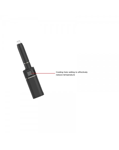 Kingtons BLK Rotary Dry Leaf Vaporizer 1800mAh