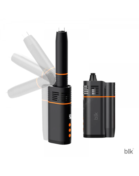 Kingtons BLK Rotary Dry Leaf Vaporizer 1800mAh