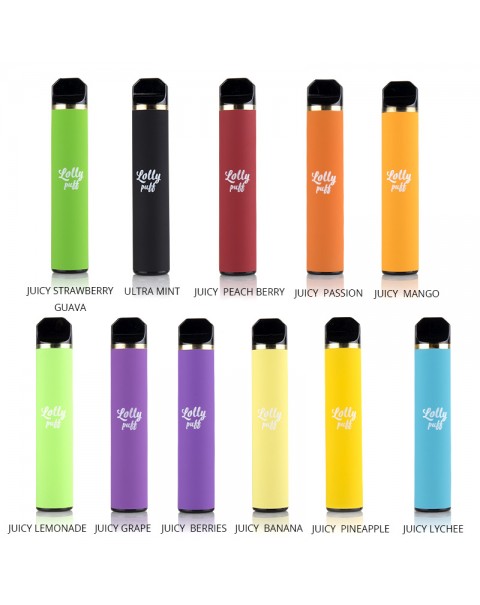Lolly Puff Disposable Vape Device 900 Puffs 630mAh