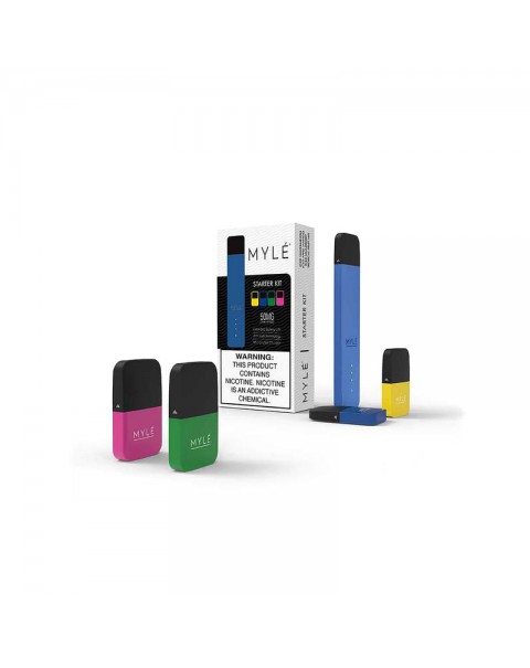 Mylé V4 Pod Kit 240mAh with Four Flavors Pods