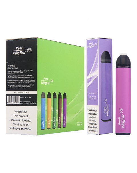 Kingfish Peep Disposable Pod Kit 1300 Puffs 850mAh
