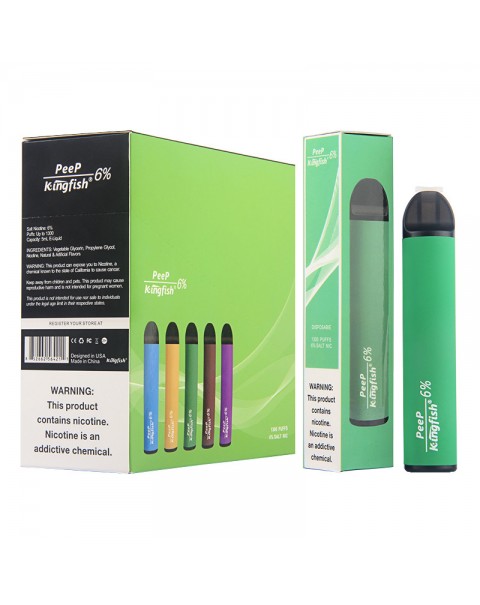 Kingfish Peep Disposable Pod Kit 1300 Puffs 850mAh