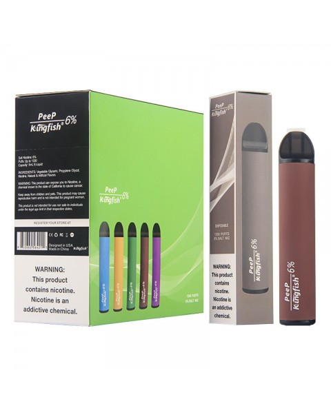 Kingfish Peep Disposable Pod Kit 1300 Puffs 850mAh