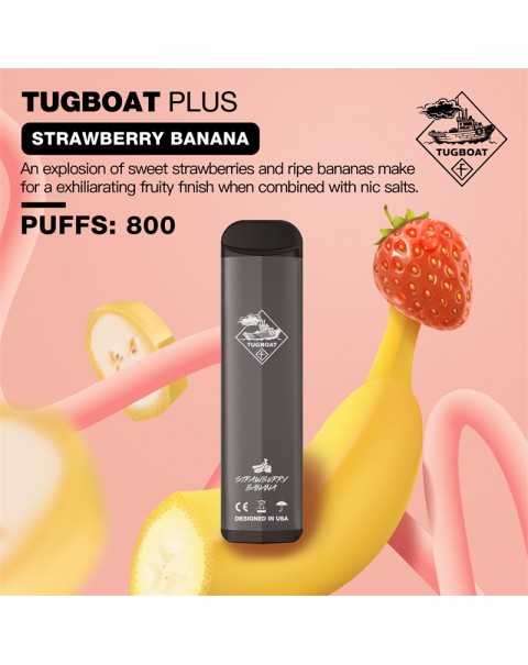 Tugboat Plus Disposable Pod Kit 800 Puffs 400mAh