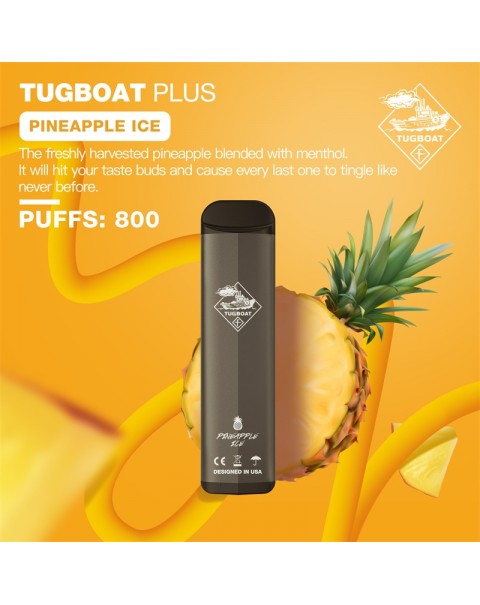 Tugboat Plus Disposable Pod Kit 800 Puffs 400mAh