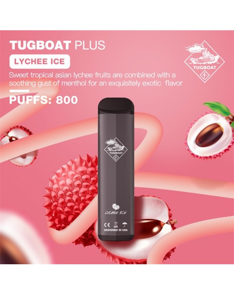 Tugboat Plus Disposable Pod Kit 800 Puffs 400mAh