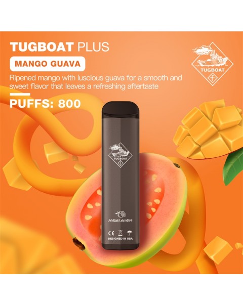 Tugboat Plus Disposable Pod Kit 800 Puffs 400mAh