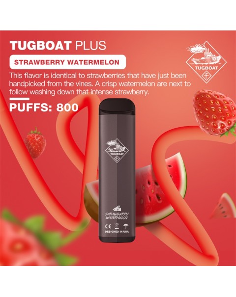 Tugboat Plus Disposable Pod Kit 800 Puffs 400mAh