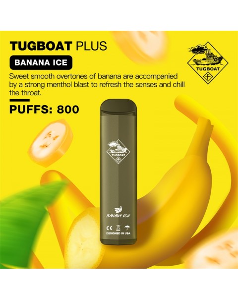 Tugboat Plus Disposable Pod Kit 800 Puffs 400mAh