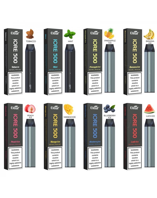 Eleaf IORE 500 Disposable Vape Pod Kit 500 Puffs 4...