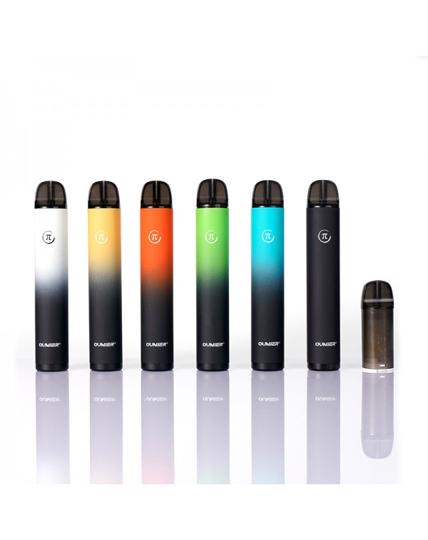 Oumier π Replaceable Pod Kit 800mAh with 3 Vape P...
