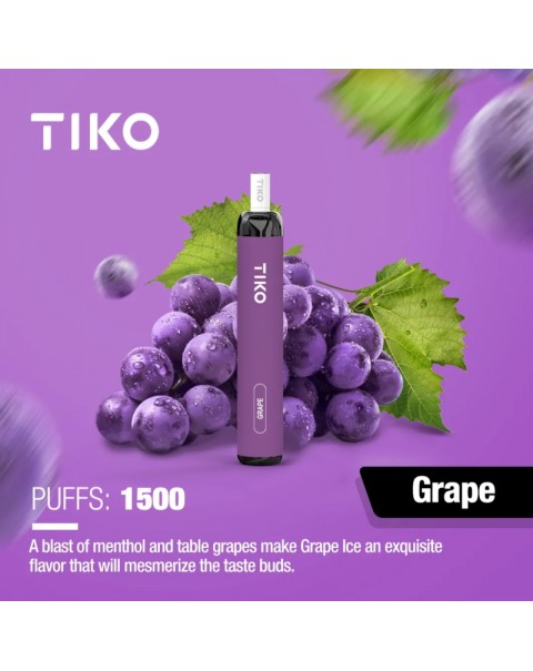 TIKO Disposable Vape Device 1500 Puffs 800mAh