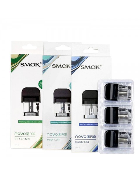 SMOK Novo 2 / 2S Pod Cartridge 2ml/1.8ml (3pcs/pack)