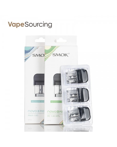 SMOK Novo 2 / 2S Pod Cartridge 2ml/1.8ml (3pcs/pack)