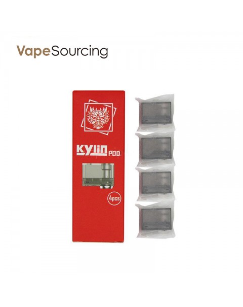 Hugo Vapor Kylin Replacement Pod Cartridge 3ml (4pcs/pack)