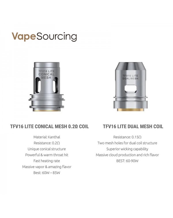 Smok TFV16 Lite Replacement Coils (3pcs/pack)