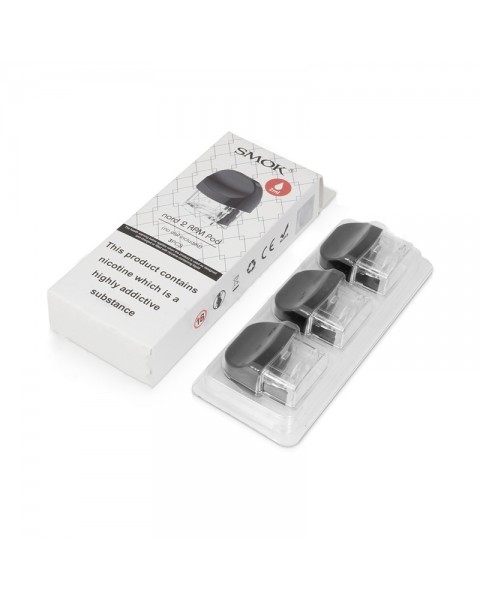 SMOK Nord 2 Replacement Empty Pod Cartridge 4.5ml (3pcs/pack)