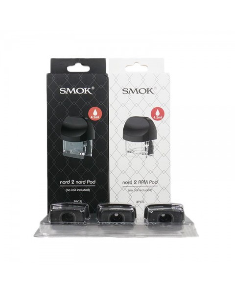 SMOK Nord 2 Replacement Empty Pod Cartridge 4.5ml (3pcs/pack)