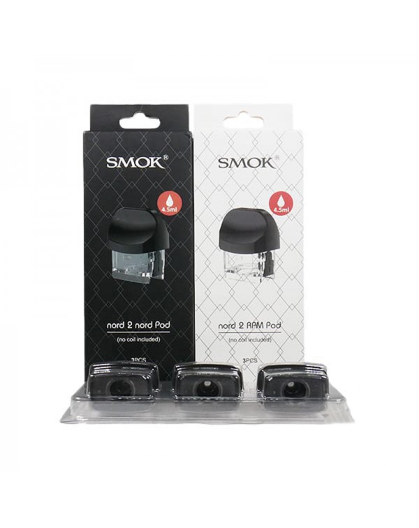 SMOK Nord 2 Replacement Empty Pod Cartridge 4.5ml ...