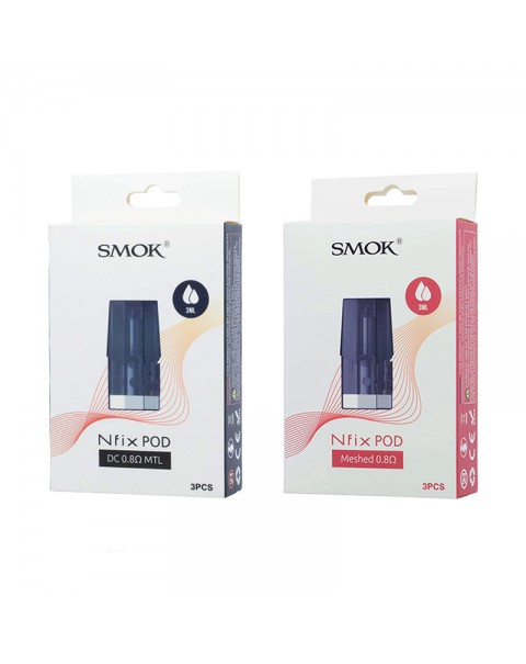SMOK Nfix Replacement Pod Cartridge 3ml With Coil (3pcs/pack)