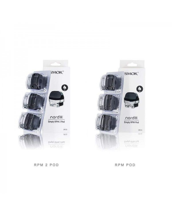 SMOK Nord X Replacement Empty Pod Cartridge 6ml (3...