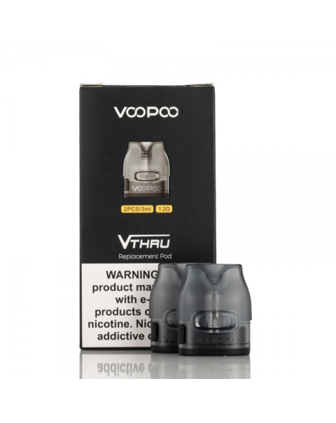 VOOPOO V.THRU Pro Replacement Pod Cartridge 3ml (2pcs/pack)