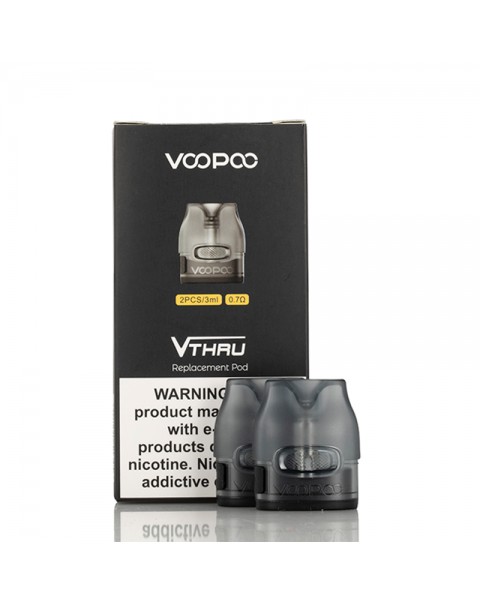 VOOPOO V.THRU Pro Replacement Pod Cartridge 3ml (2pcs/pack)