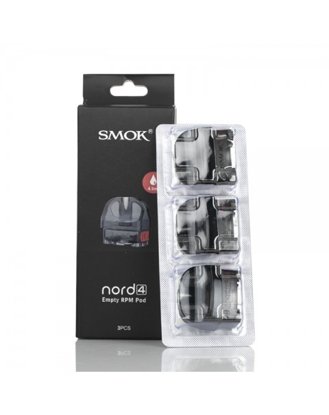 SMOK Nord 4 Replacement Empty Pod Cartridge 4.5ml (3pcs/pack)