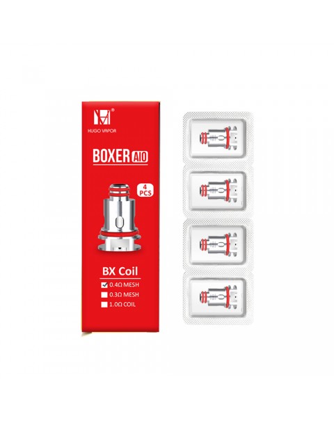 Hugo Vapor Boxer AIO Replacement BX Coil (4pcs/pack)