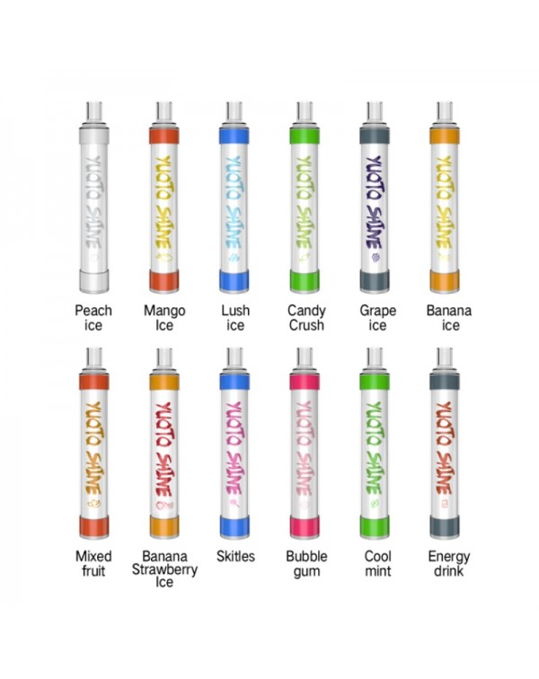 Yuoto Shine Disposable Vape Kit 1500 Puffs 1000mAh