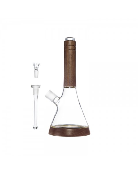 Marley Natural Glass & Walnut Water Pipe