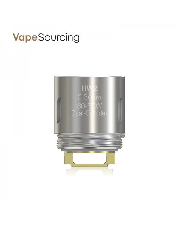 Eleaf HW2 Dual Cylinder 0.3ohm Coil Head (5pcs/pac...