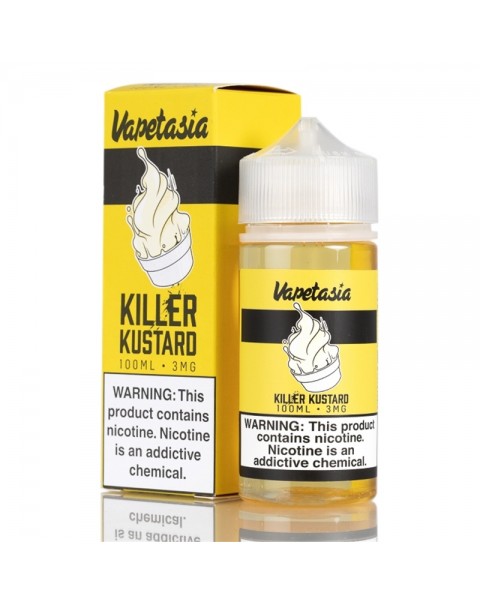 Vapetasia Killer Kustard Vanilla E-juice 100ml